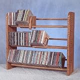 165 CD Storage Rack Finish: Clear