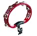 Meinl Tambourine, ABS Steel Jingles, mountable, Red