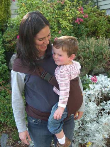 Buy Low Price Cozy Ellaroo Mei Hip Baby Carrier – Mango/Mahogany er-5101-0743