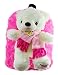 Tickles Pink Smart Muffler Teddy Bag For Kids Girl 33 cm RS.529.00