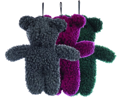 Detail image Krislin 6-Piece Plush Bear Toy for Dogs, 9-Inch, Assorted