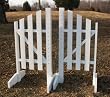 3 Panel Slant Wing Standards Wood Horse Jumps