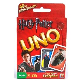 Mattel Uno Card Game - Harry Potter Edition