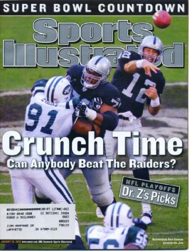 Sports Illustrated January 20, 2003 Rich Gannon/Oakland Raiders, Steve McNair/Tennessee Titans, Derrick Brooks/Tampa Bay Buccaneers, Donovan McNabb/Philadelphia Eagles, Diana Taurasi/UConn Women's Basketball