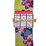 和道楽着物屋 【M寸】【hiromichi nakano】洗える着物【袷】セット 洗える着物 ＋ 洗える京袋帯 ＋ 正絹帯揚げ + 正絹帯締め 番号b920-8 レディース 和装 着物