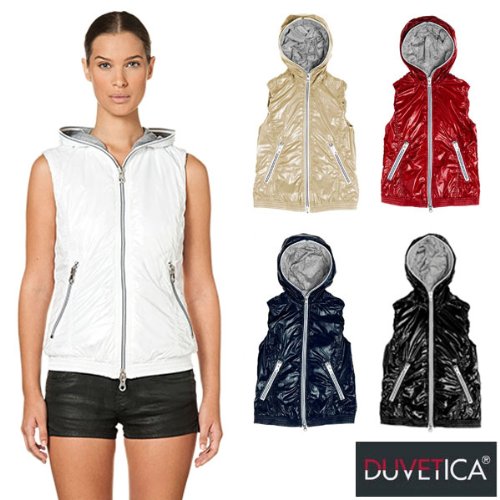 (デュベティカ) DUVETICAレディース ナイロン フルジップパーカー ベストABREZIA アブレジア31-D.1010.00/1035.R【並行輸入品】