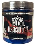 Finaflex N.O. IGNITE Next Generation Pre-Workout Dietary Supplement - Tropical Storm flavor 250 grams