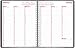 Brownline Weekly Planner for 2010 Twin-Wire, Black, 11 x 8.5 Inches (CB950.BLK)