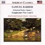 Barber: Orchestral Works Vol. 1 - School for Scandal/Symphonies 1 & 2