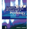 An Interactive Approach to Writing Essays and Research Reports in Psychology