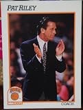 1991 NBA Hoops Pat Riley #238 Basketball Card Los Angeles Lakers