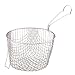 Kitchen Craft Chip Fryer and Basket, Stainless Steel 20cm