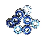 FKD Bearings Abec 3 (Blue Shield, Set of 8)