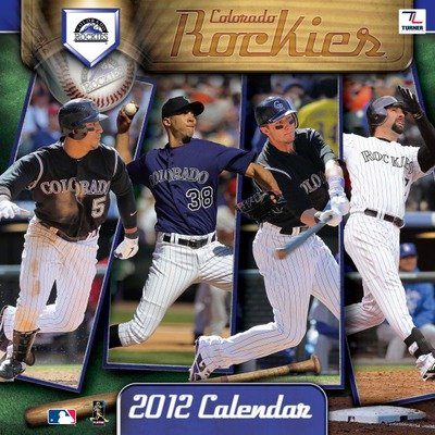 MLB Colorado Rockies 2012 Wall Calendar