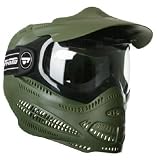 Proto Switch E.L. Anti Fog Single Paintball Goggles - Olive