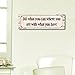 Adeco SP0109 Decorative Wood Wall Sign Plaque - Home Decor Art