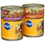 Pedigree Choice Cuts Variety Pack (with Chicken, with Lamb and Vegetables) Food for Dogs,...