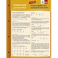 Mathematik auf einen Blick. - Stuttgart Lineare Algebra und analytische Geometrie Klett Sprache
