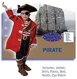  : Deluxe Pirate Captain Costume Set - Toddler T4