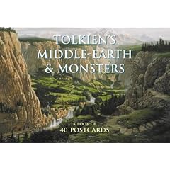 Tolkien's Middle-Earth and Monsters Postcard Book