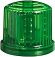 PL-300GJ Battery Powered Beacon, Ultra Bright LED, 5" Diameter x 5" Height, Green
