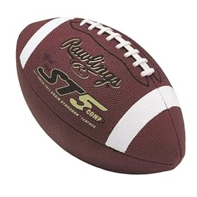 Rawlings Soft Touch Composite Official Size Game Football
