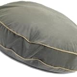 Bowser's Super-Soft Round Bed (Sueded Mushroom, Large (44in))