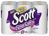 Scott Bath Tissue, Extra Soft White (12 Rolls of 600 Sheets)