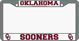 Oklahoma Sooners Chrome Frame