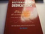 Bloomsbury dictionary of dedications