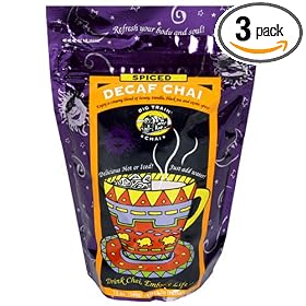 Big Train Spiced Decaf Chai, 12-Ounce Bags (Pack of 3)
