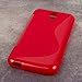 MPERO FLEX S Series Protective Case for HTC Desire 610 - Red