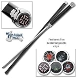 Tomahawk Aluminum Sword Cane w/ Optional Heads