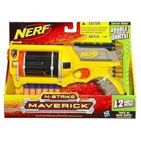 Nerf N - Strike Maverick Dart Blaster - Double Your Darts