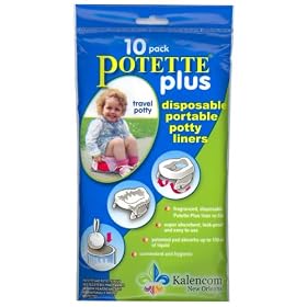 Kalencom Potette Plus & On the Go Potty Liner Re-Fills 10-Pack