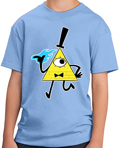 PubliciTeeZ Bill Cipher Walking Gravity Falls Youth T-Shirt