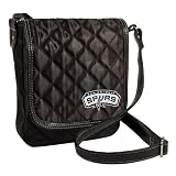 San Antonio Spurs Quilted Purse, Black