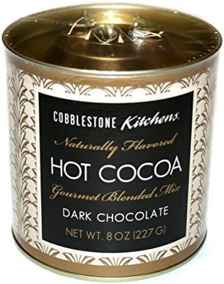Cobblestone Kitchens Hot Cocoa Gourmet Blended Mix Dark Chocolate 8oz