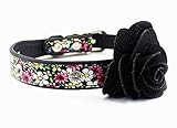 Nugoo 094 Cute Pet Dog Cat Kitty Puppy Wear Adjustable Cozy Bow Tie Collar (Black4)