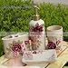 Vintage Rose 4pc Resin Bathroom Gift Set pack in box