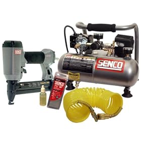 Senco PC0948/FP2N1KIT FinishPro 2N1 18-Gauge Brad Nailer/Stapler/Compressor Kit