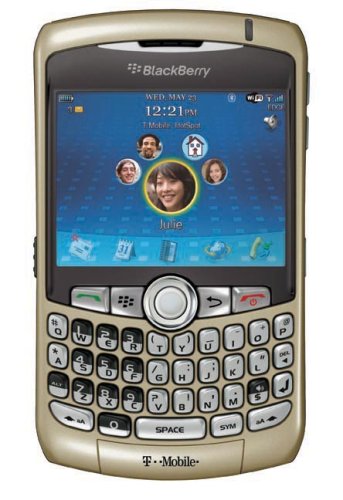 BlackBerry Curve 8320 Smartphone Pale Gold (T-Mobile)