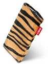 fitBAG Bonga Tiger Handytasche Tasche aus Fellimitat mit Microfaserinnenfutter für APPLE iPhone 3Gs 32GB 32 GB