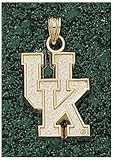Logo Art Kentucky Wildcats 10K Gold Team Font Pendant