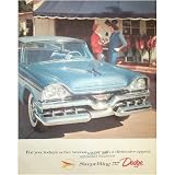 1957 DODGE LANCER Swept Wing Sales Brochure Book by Dodge