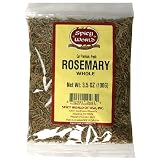 Spicy World Rosemary Whole, 3.5-Ounce Bags (Pack of 6)