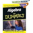 Algebra for Dummies by Mary Jane Sterling