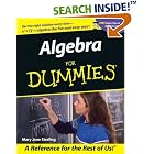 Algebra for Dummies by  Mary Jane Sterling