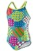 Speedo Little Girls' 1-piece Swimsuit-Happy Flowers