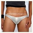 Groovin' V-Cut Bikini Brief - White